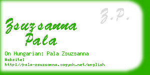 zsuzsanna pala business card